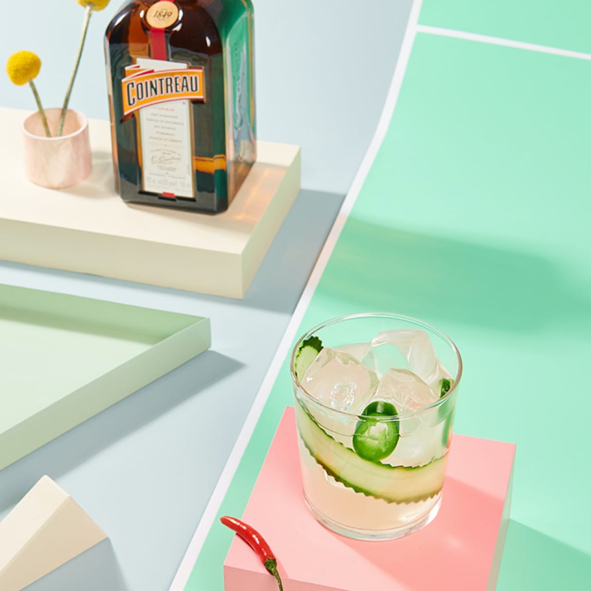 Cucumber Jalapeño Margarita Recipe Image